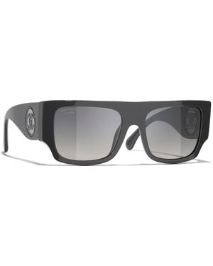CHANEL Sunglass Square Sunglasses Ch5549 - Black