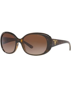 Prada Vrouwelijk Sunglass Pr 26Os Outlet - Zwart