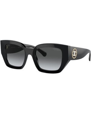 CHANEL Sunglass Square Sunglasses Ch5506a - Black