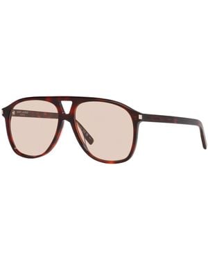 Saint Laurent Sunglass SL 596 Dune - Negro
