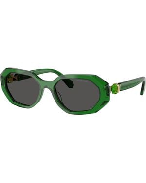 Swarovski Sunglass Sk6028 - Green