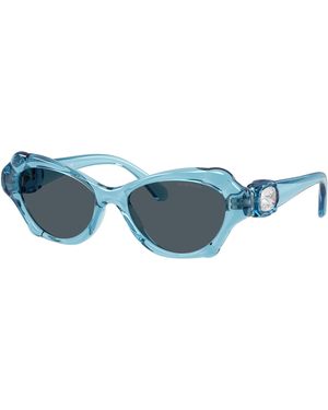 Swarovski Femme Sunglass Sk6050 - Noir