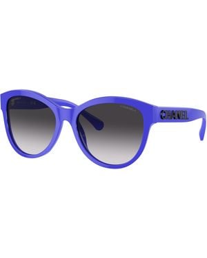 CHANEL Sunglass Pantos Sunglasses Ch5458a - Black