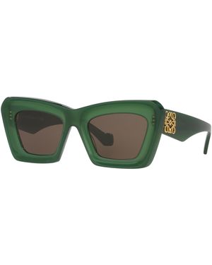 Loewe Sunglass Lw40145I - Verde