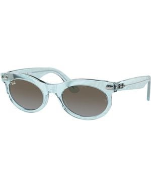 Ray-Ban Sunglass Wayfarer Oval Change - Schwarz