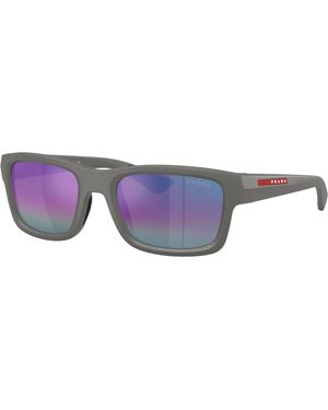Prada Linea Rossa Sunglass Ps B10s - Black