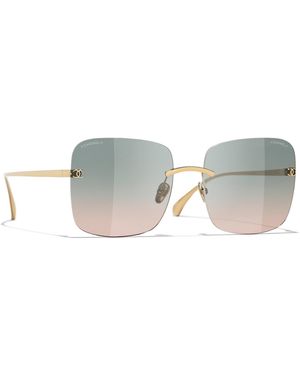 CHANEL Sunglass Square Sunglasses Ch4287t - Black