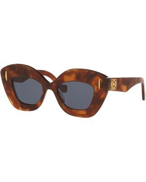 Loewe Sunglass Anagram LW40127I - Schwarz