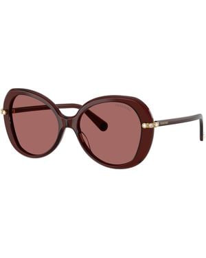 Swarovski Femme Sunglass Sk6059 - Noir