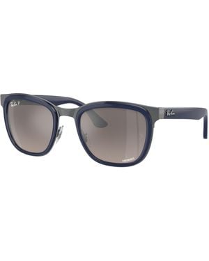 Ray-Ban Sunglass Clyde Polarized+ Lenses - Black
