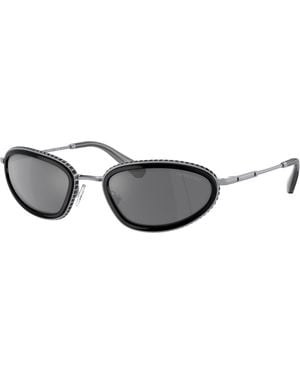 Swarovski Sunglasses Sk7004 - Black