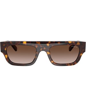 DIFF 50Mm Talia Square Sunglasses in Brown | Lyst display picture 1