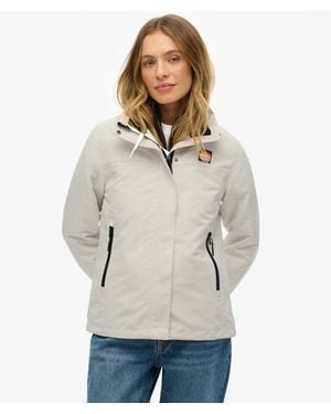 Superdry & Co Non Hooded Shell Jacket - Natural