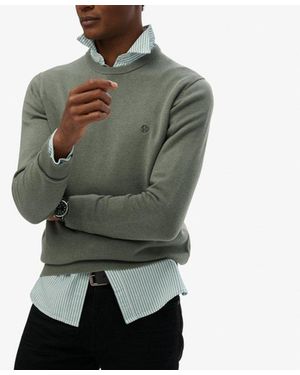 Superdry & Co Essentials Cotton Jumper - Green