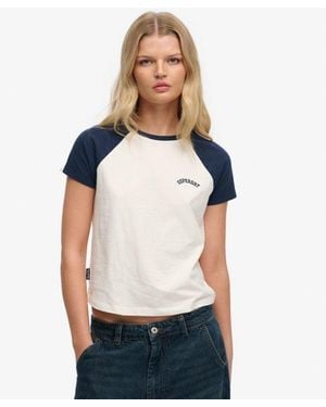 Superdry & Co Essential Logo Retro T-shirt - White