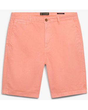Superdry & Co Premium Regular Chino Shorts - Pink