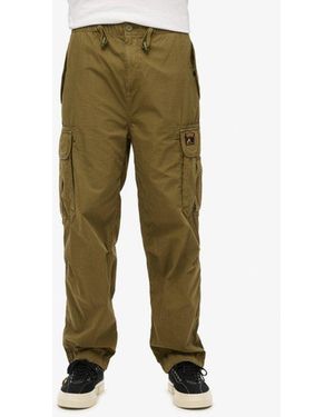 Superdry & Co baggy Parachute Trousers - Green