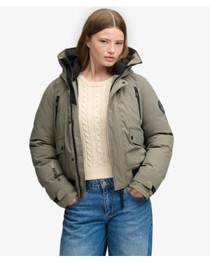 Superdry & Co City Padded Bomber Jacket - Grey