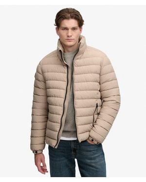 Superdry & Co Fuji Midweight Padded Jacket - Natural