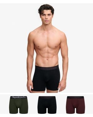 Superdry & Co Boxer Triple Pack - Blue
