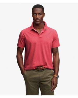 Superdry Essential Jersey Polo Shirt - Red