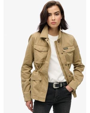 Superdry Military M65 Jacket - Natural