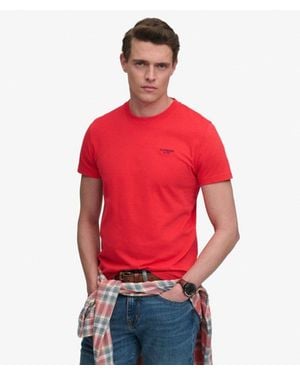 Superdry Essential Stacked Logo Embroidered T-Shirt