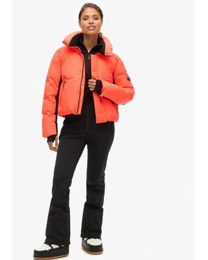 Superdry & Co Ski Slalom Puffer Jacket - Red