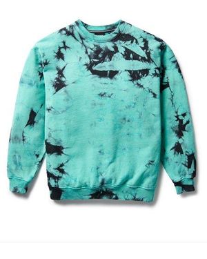Superdry Tie Dye Crew Sweatshirt - Green