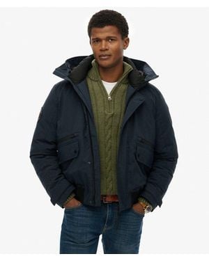 Superdry & Co City Padded Bomber Jacket - Blue