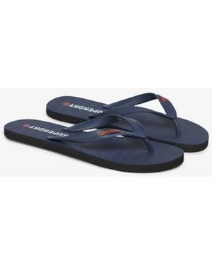 Superdry Core Essential Teenslippers - Blauw