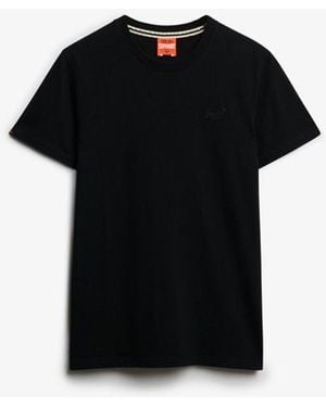 Superdry & Co Organic Cotton Essential Logo T-shirt - Black