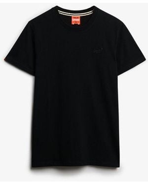 Superdry Organic Cotton Essential Logo T-shirt - Black