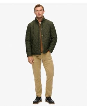 Superdry & Co Quilted Estate Country Jacket - Green