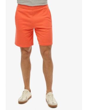 Superdry & Co Essential Logo Jersey Shorts - Orange