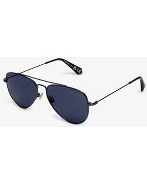 Superdry & Co Classic Aviator Sunglasses - Blue