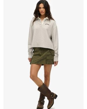 Superdry Utility Parachute Skirt - Green