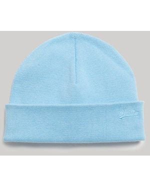Superdry Vintage Logo Beanie - Blue