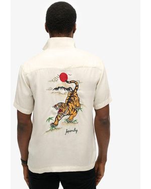Superdry & Co Merchant Suika Shirt - Natural