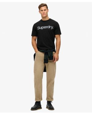 Superdry Core Logo City Loose T-shirt - Black