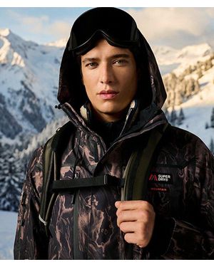 Superdry & Co Hooded Ski Shell Jacket - Black