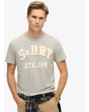 Superdry & Co Vintage Athletic Short Sleeve T-shirt - Grey