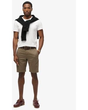 Superdry Vintage Chino Shorts - Natural