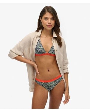 Superdry Klassiek Bikinibroekje Met Print - Naturel
