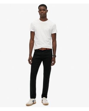 Superdry & Co Organic Cotton Vintage Slim Jeans - White