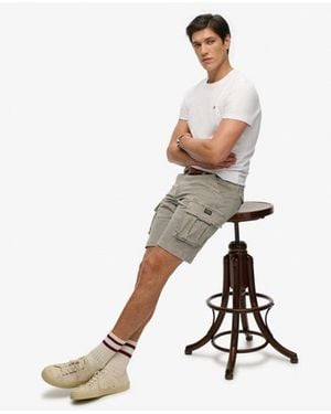 Superdry & Co Core Cargo Shorts - White