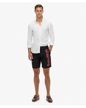 Superdry & Co Classic Boardshorts - White