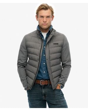 Superdry & Co Storm Popper Softshell Jacket - Gray