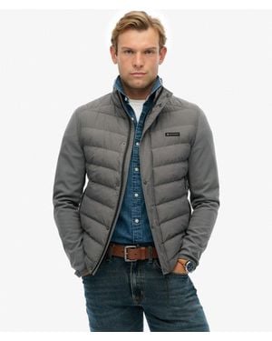 Superdry Storm Popper Softshell Jacket - Gray
