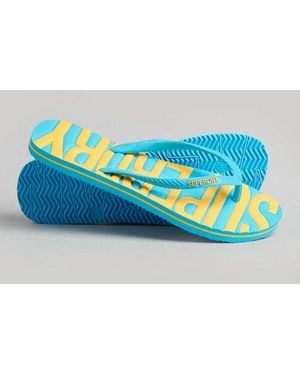 Superdry & Co Vintage Flip Flops - Blue